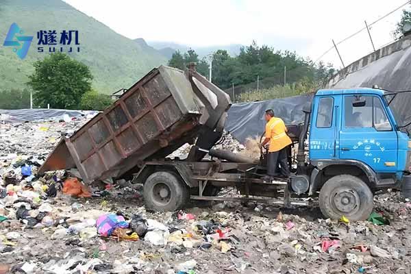 车辆违规倾倒建筑垃圾AI识别系统